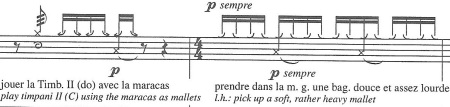 DE L'OMBRE DE JEAN-PIERRE DROUET (page 27) © 2005 Gérard Billaudot Editeur SA, Paris. Reproduit avec l'aimable autorisaon de l'éditeur