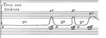 PERSEPHASSA DE IANNIS XENAKIS (page 28) © Musique Contemporaine. Reproduit avec l’aimable autorisation de MGB Hal Leonard