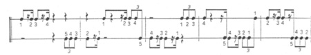 DASSELBE IST NICHT DASSELBE DE NICOLAUS HUBER (page 7) © 1979 by Musikverlage Hans Gerig, Köln - 1980 assigned to Breitkopf & Härtel, Wiesbaden