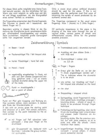 DASSELBE IST NICHT DASSELBE DE NICOLAUS HUBER (nomenclature) © 1979 by Musikverlage Hans Gerig, Köln - 1980 assigned to Breitkopf & Härtel, Wiesbaden