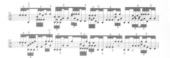 REBONDS A DE IANNIS XENAKIS (page 6) © Editions Salabert. Reproduit avec l’aimable autorisation de MGB Hal Leonard