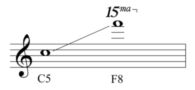 3,5 octaves