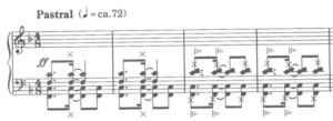 TAMBOURIN PARAPHRASE DE KEIKO ABE (page 25) © 2013 Xebec Music Publishing Co