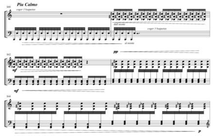 EKPHRASIS DE JOSE MANUEL LOPEZ LOPEZ (page 10) © José Manuel López López. Reproduit avec l’aimable autorisation du compositeur