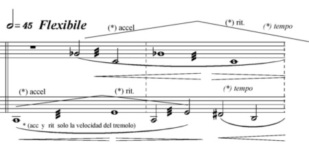 EKPHRASIS DE JOSE MANUEL LOPEZ LOPEZ (page 1) © José Manuel López López. Reproduit avec l’aimable autorisation du compositeur