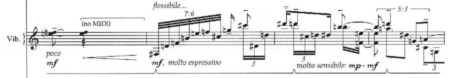 SEANCE DE JAMES WOOD (page 26) © James Wood. Reproduit avec l’aimable autorisation du compositeur
