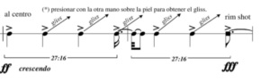 ENSEMS XXV IN CRESCENDO DE JOSE MANUEL LOPEZ LOPEZ (page 3) © José Manuel López López. Reproduit avec l’aimable autorisation du compositeur