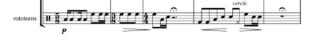 TAJWID DE ZAD MOULTAKA (page 4) © Onoma éditions musicales. Reproduit avec l’aimable autorisation de l’éditeur.