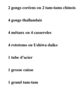 TAJWID DE ZAD MOULTAKA (nomenclature) © Onoma éditions musicales. Reproduit avec l’aimable autorisation de l’éditeur